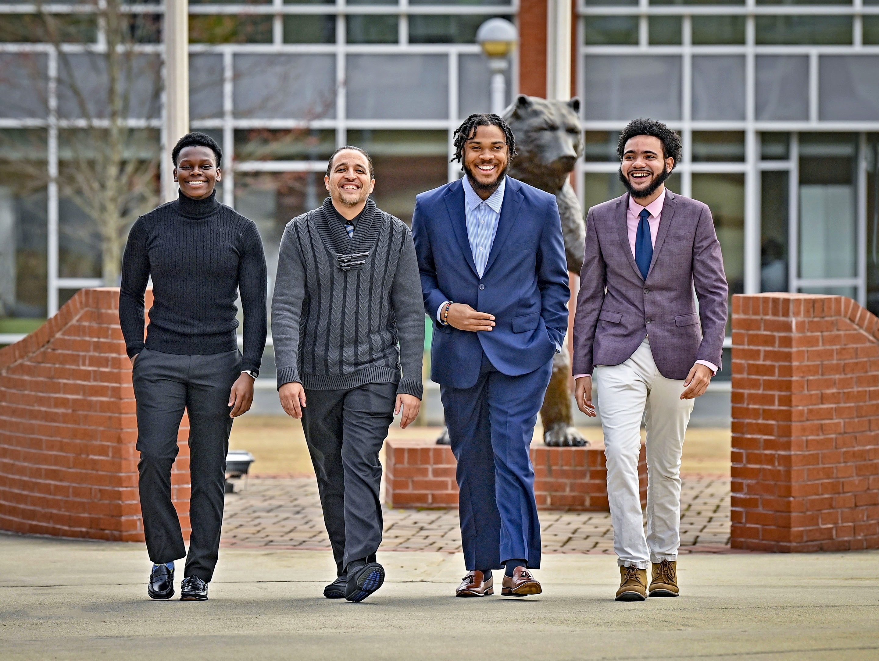 Jamarius Strong-Williams, Dr. Brandon Williams, Gustavious Maddox, Harrison Clark