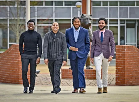 Jamarius Strong-Williams, Dr. Brandon Williams, Gustavious Maddox, Harrison Clark