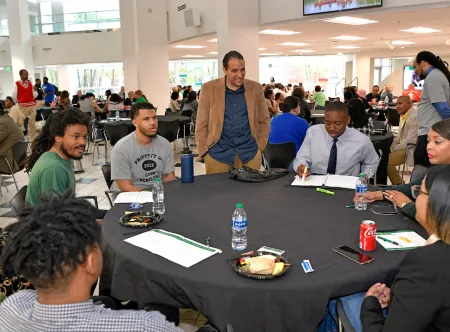 Participants at the Inaugural African American Male Initiative (AAMI) Summit