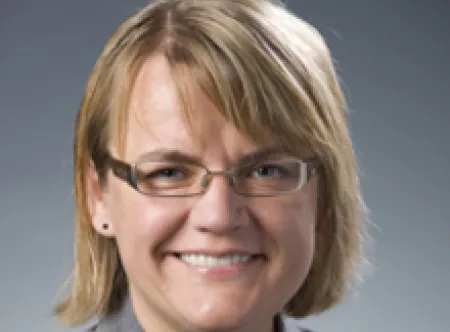 Dr. Dovile Budryte smiling at camera
