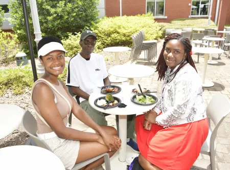 Jasmine Primo and Patrick Grant and Jewelle Primo