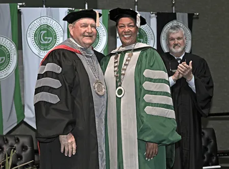 Dr. Sonny Perdue and Dr. Jann L. Joseph