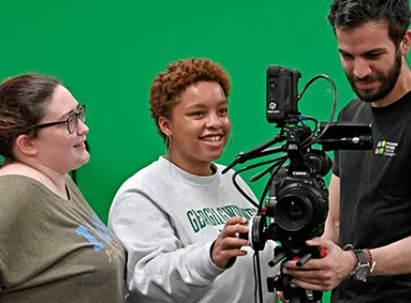 Students in nexus degree program