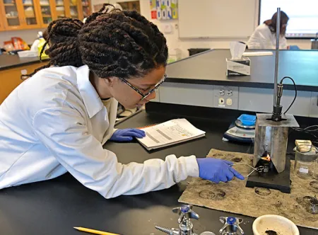 biology major learning about food and calories burned