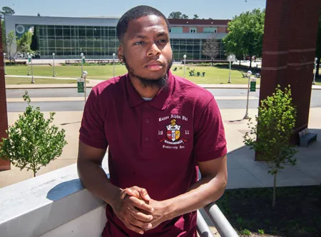 GGC graduate Coréon Johnson