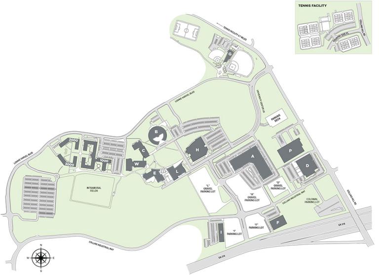 GGC Campus Map