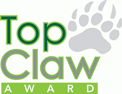 top claw award logo