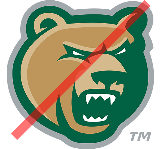 Retired and red-lined GGC bear logo