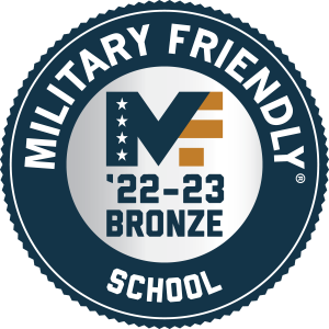 bronze 2022-2023 Military Friendly® School logo