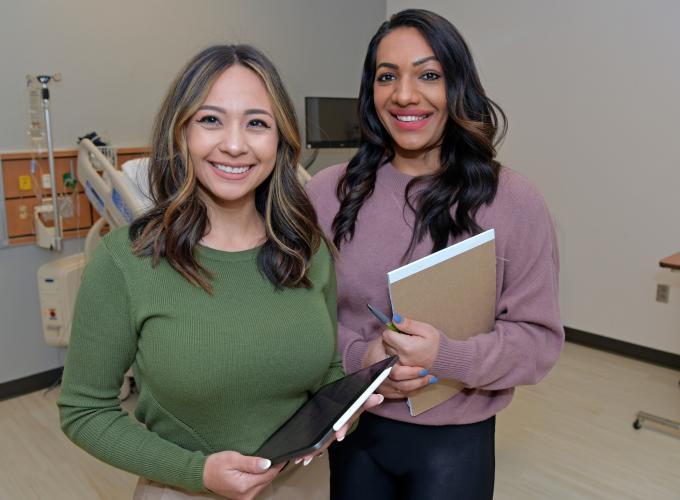 Nellie Benjumea and Mohena Singh 
