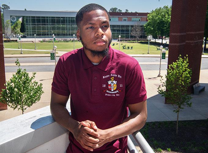 GGC graduate Coréon Johnson