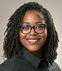 Headshot of Dr. Andrea Jasper smiling at camera