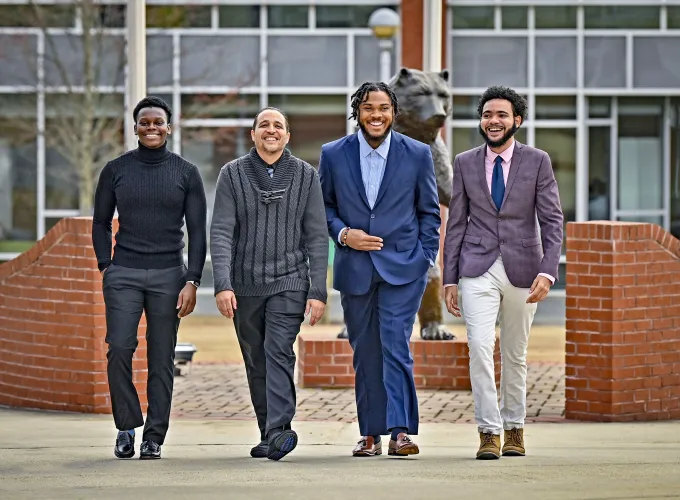 Jamarius Strong-Williams, Dr. Brandon Williams, Gustavious Maddox, Harrison Clark