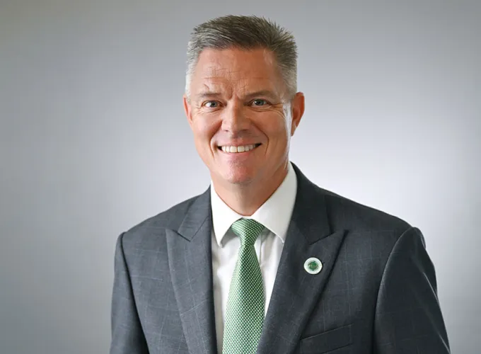 Dr. Darin Wilson, vice president for Advancement and Community Engagement