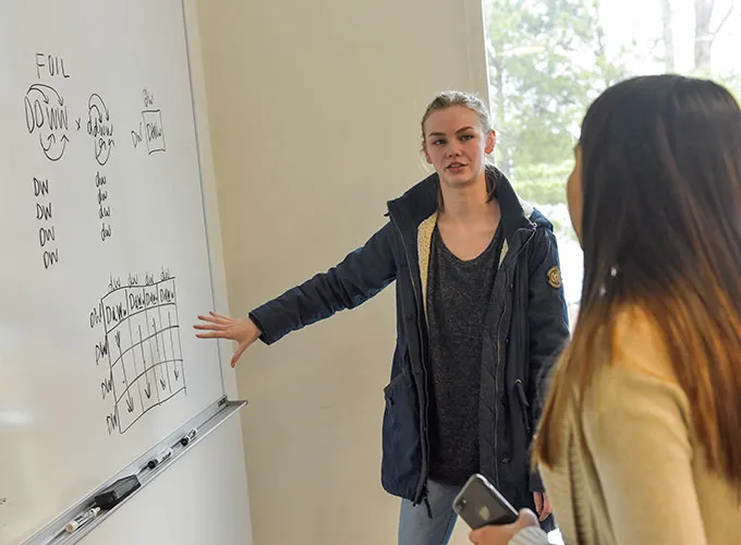 Teaching algebra at the whiteboard