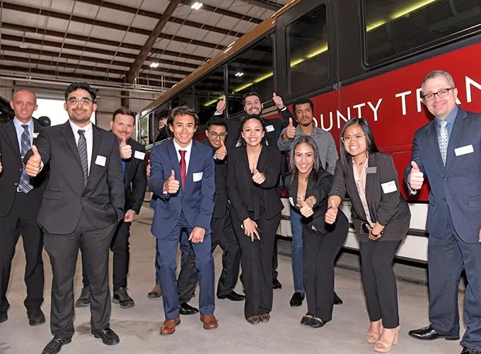 Business majors visit MARTA during field trip