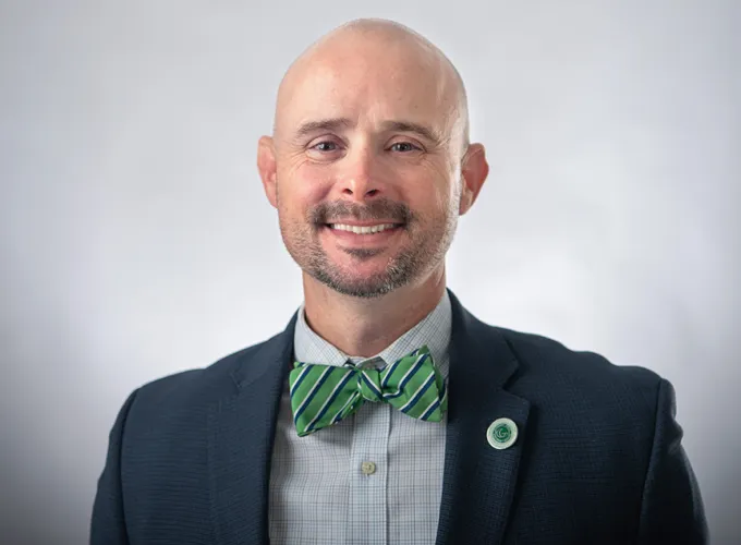 Dr. Matthew Robison, vice president for Student Affairs