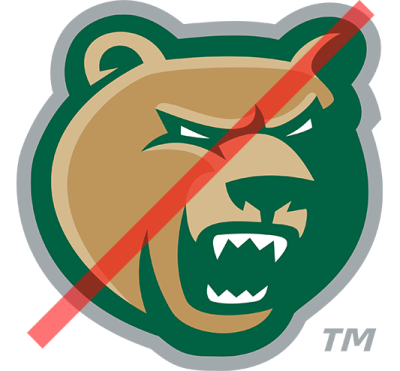 Retired and red-lined GGC bear logo