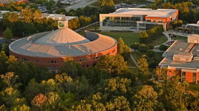 Aerial view of GGC campus